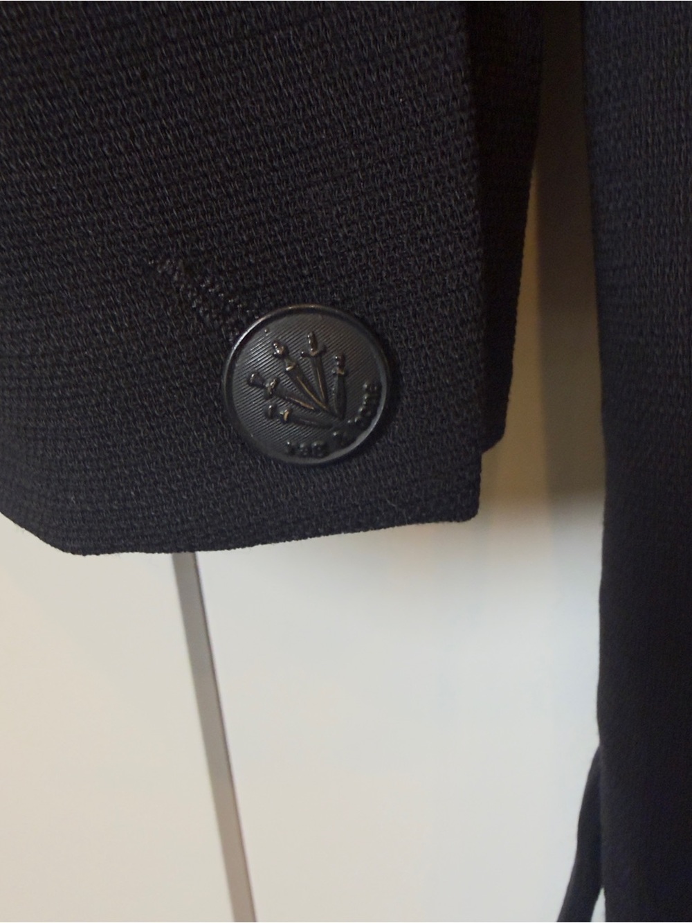 rag & bone Black Tailored Single-Button Blazer Jacket Made in USA Size 8 - Picture 4 of 14
